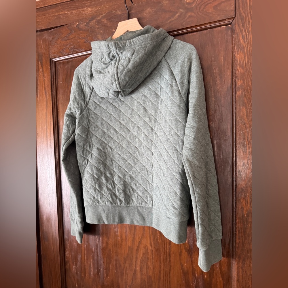 Patagonia Women’s Organic Cotton Quilt Hoody - Small Regen Green - Picture 11 of 13